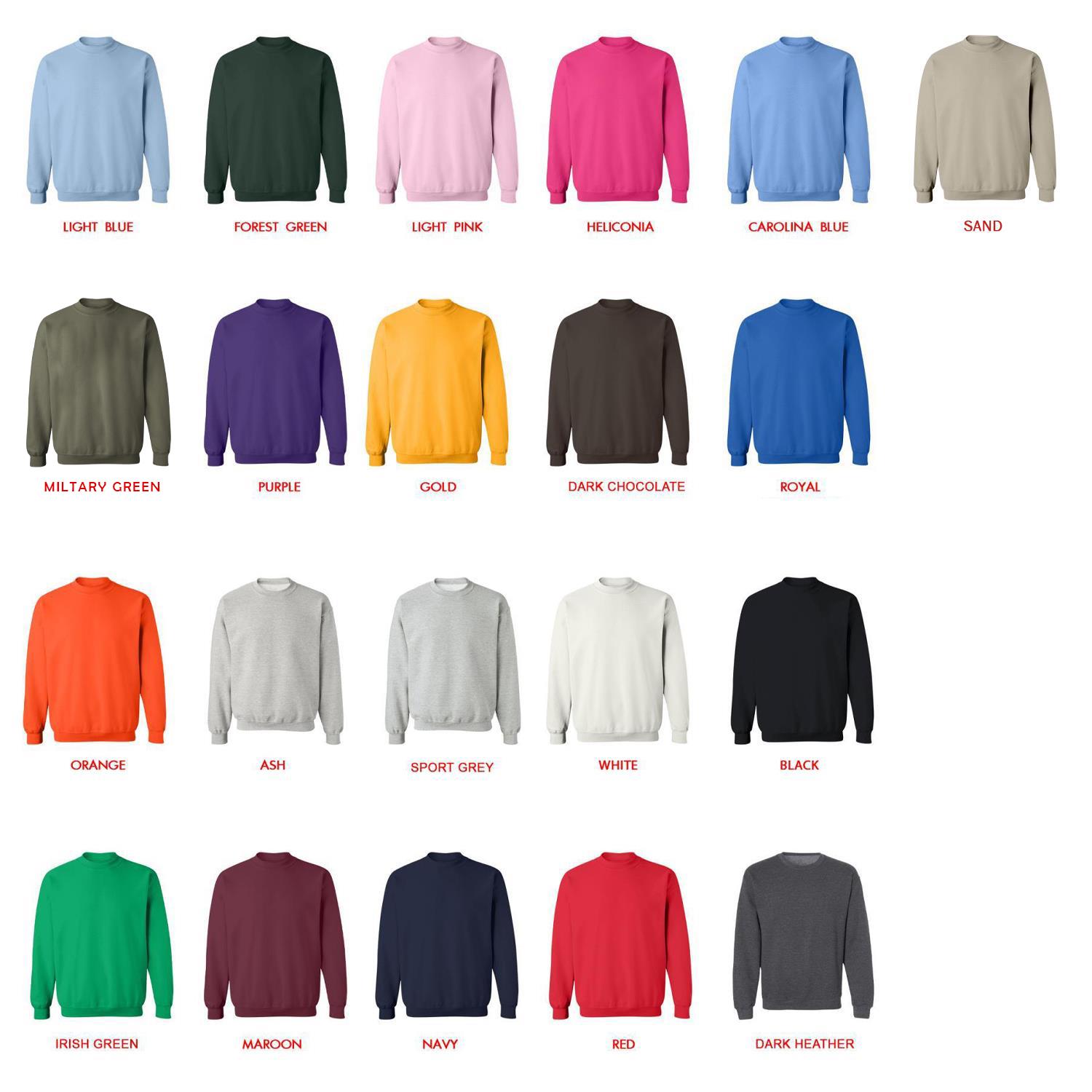 sweatshirt color chart - Honkai Impact 3rd Store