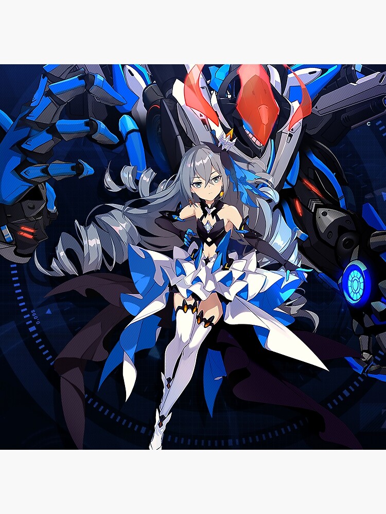 Liliya Honkai Impact 3rd Throw Pillow - Image 2