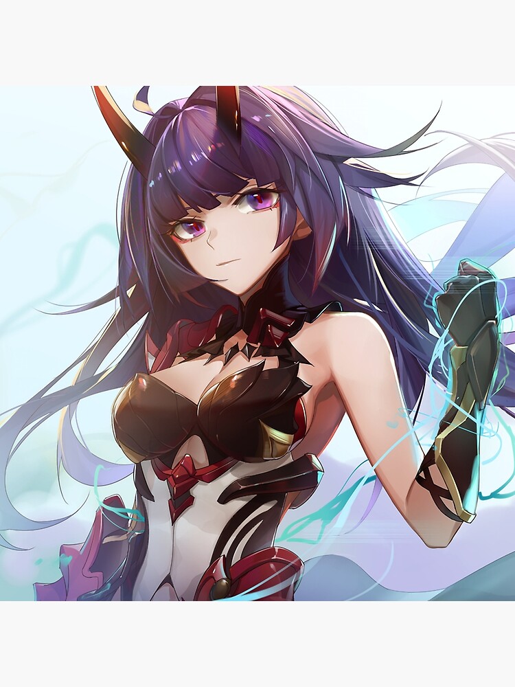 Raiden Mei Strong Honkai Impact 3rd Throw Pillow - Image 2