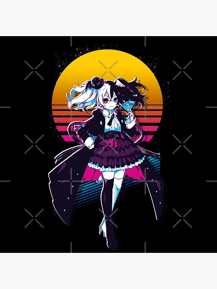 Fran 80s Retro Honkai Impact 3rd Throw Pillow - Image 2