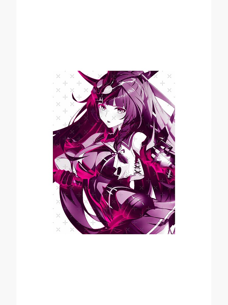 Dark Neon Lightning Raiden Mei Honkai Impact 3rd Shower Curtain - Image 2