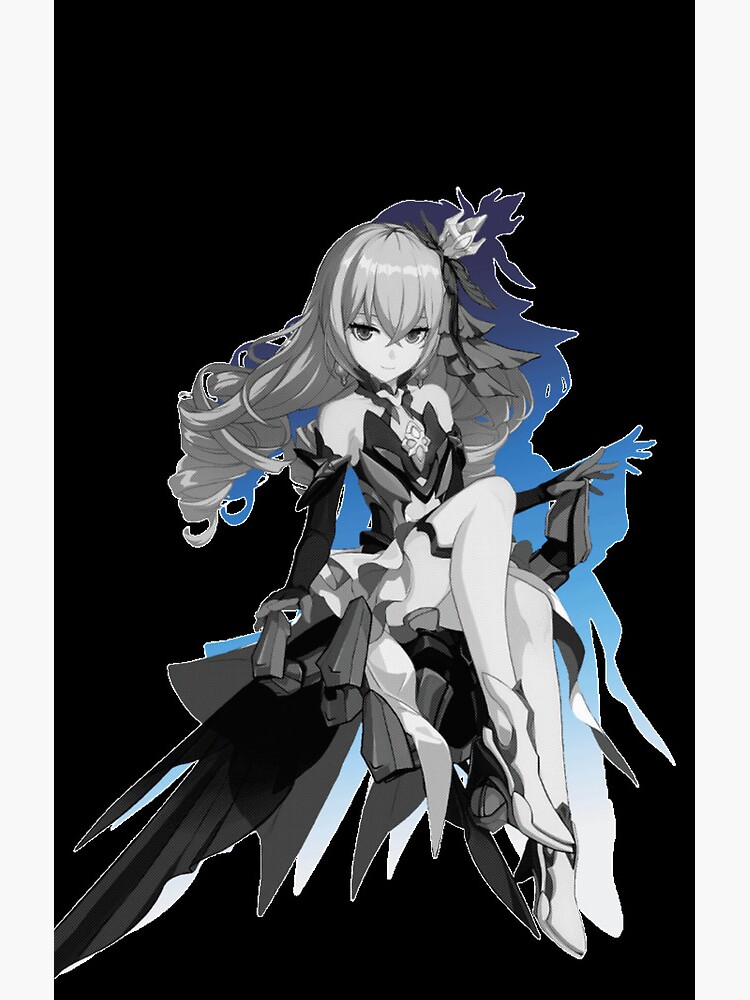 Bronya Zaychik Herrscher Of Reason Honkai Impact 3rd Shower Curtain - Image 2