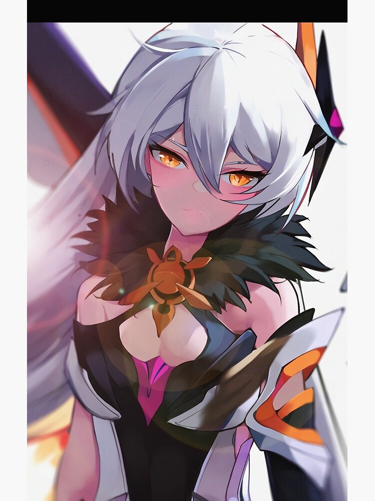 Kiana Kaslana Super Honkai Impact 3rd Shower Curtain - Image 2