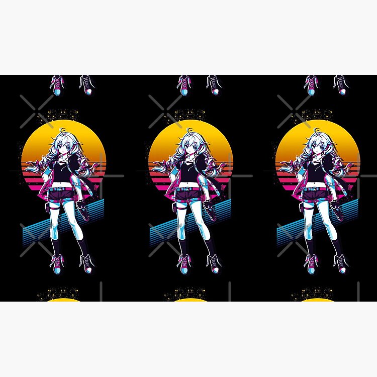 Kiana Kaslana 80s Retro Honkai Impact 3rd Mug - Image 3