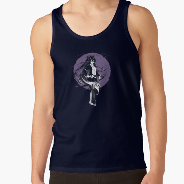 Retro Raiden Mei Honkai Impact 3rd Tank Top - Image 5