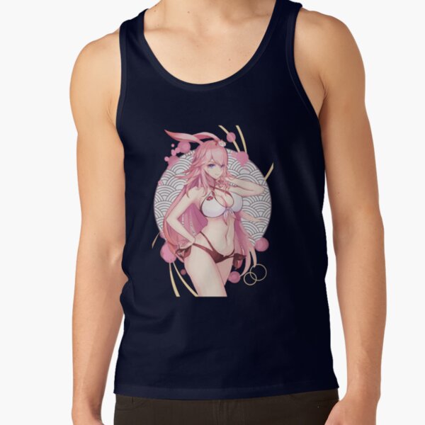 Honkai Impact Sexy Yae Sakura Tank Top