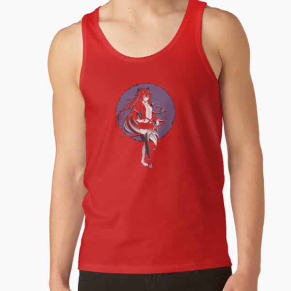 Retro Raiden Mei Honkai Impact 3rd Tank Top - Image 4