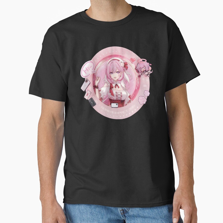 Elysia Honkai Impact 3rd X Asus T-shirt - Image 2