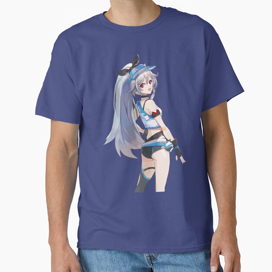 Honkai Impact Cute Bronya Zaychik T-shirt - Image 4