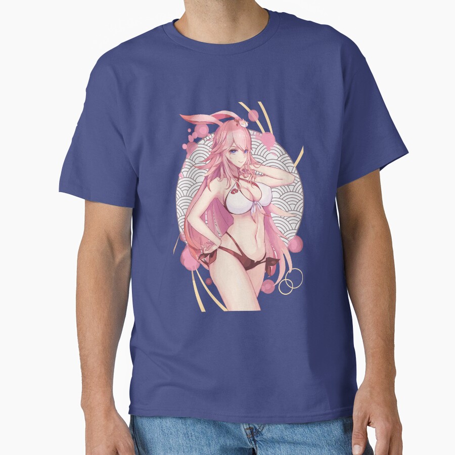 Honkai Impact Sexy Yae Sakura T-shirt