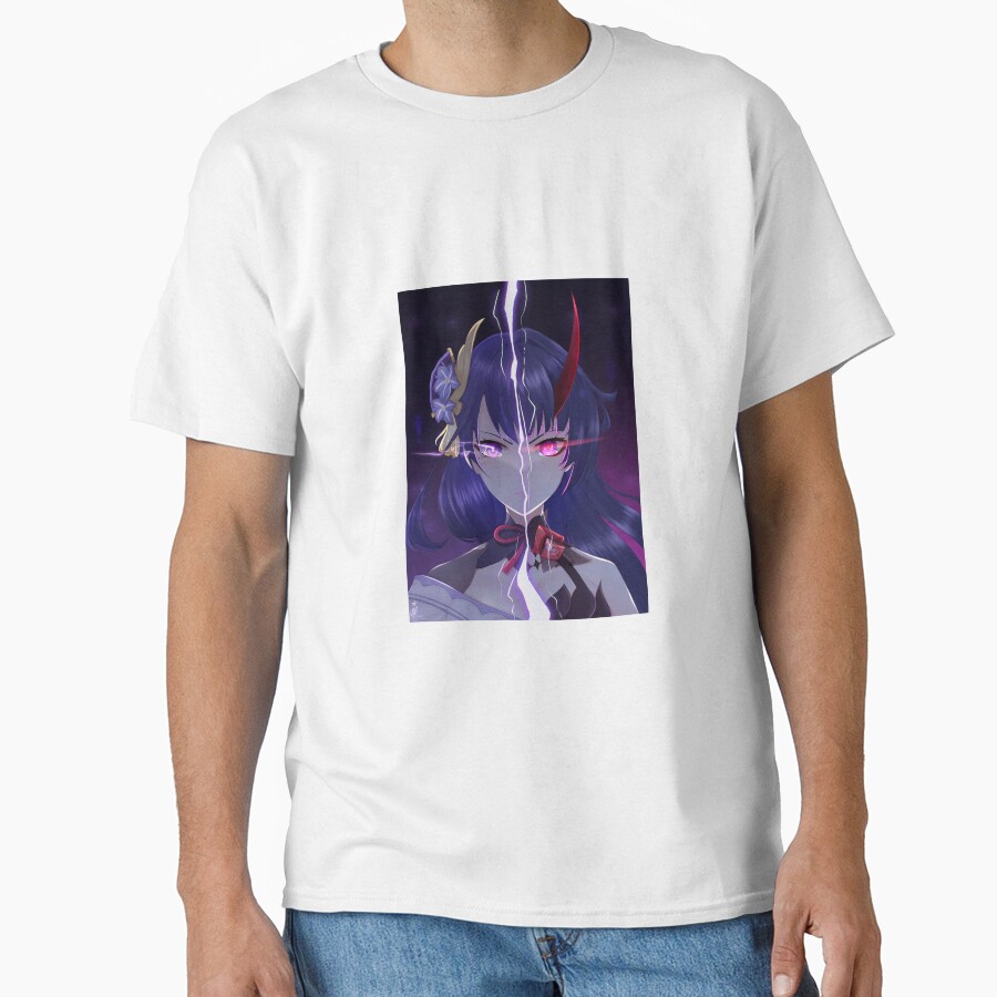 Raiden's Halved Honkai Impact 3rd T-shirt