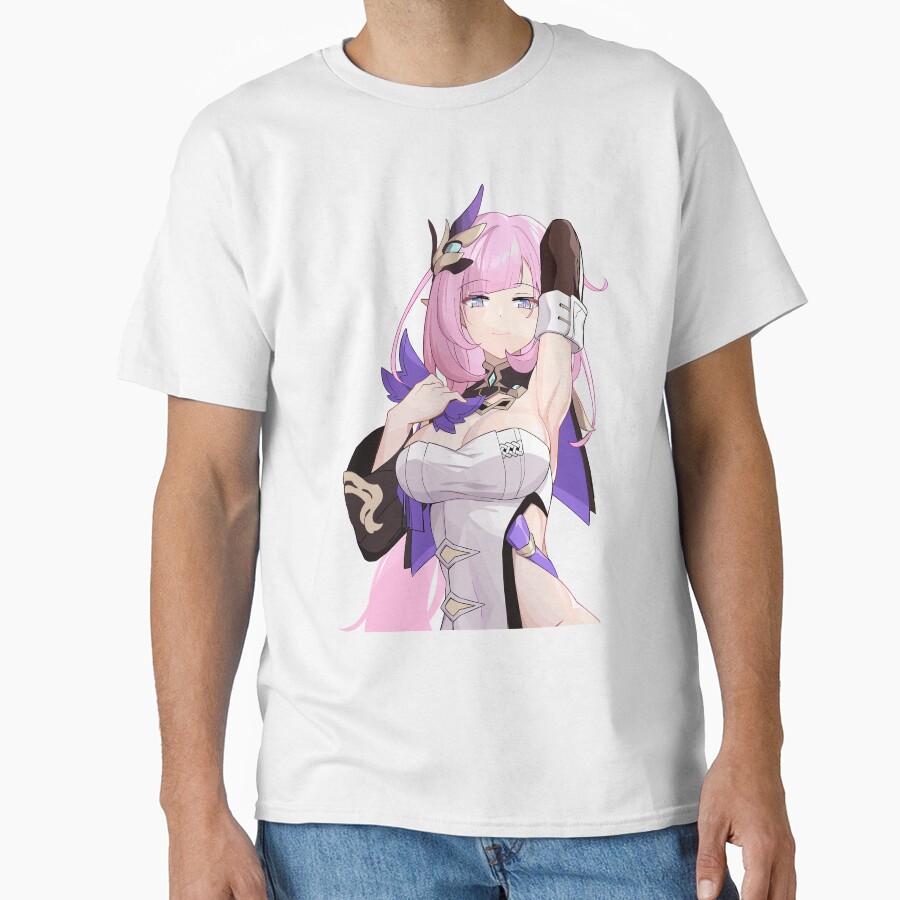 Honkai Impact Elysia Miss Pink Elf T-shirt