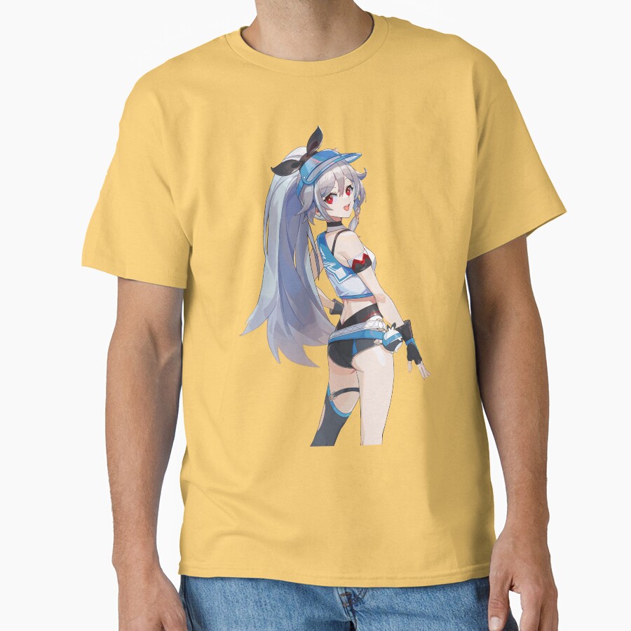 Honkai Impact Cute Bronya Zaychik T-shirt - Image 6