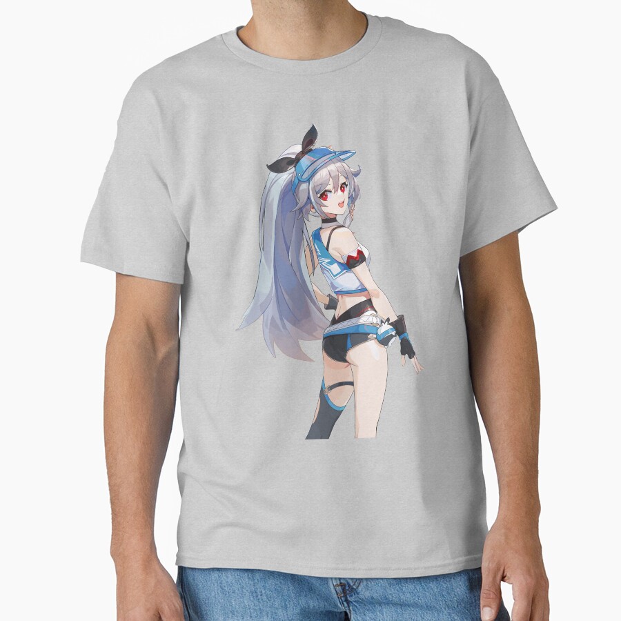 Honkai Impact Cute Bronya Zaychik T-shirt - Image 3