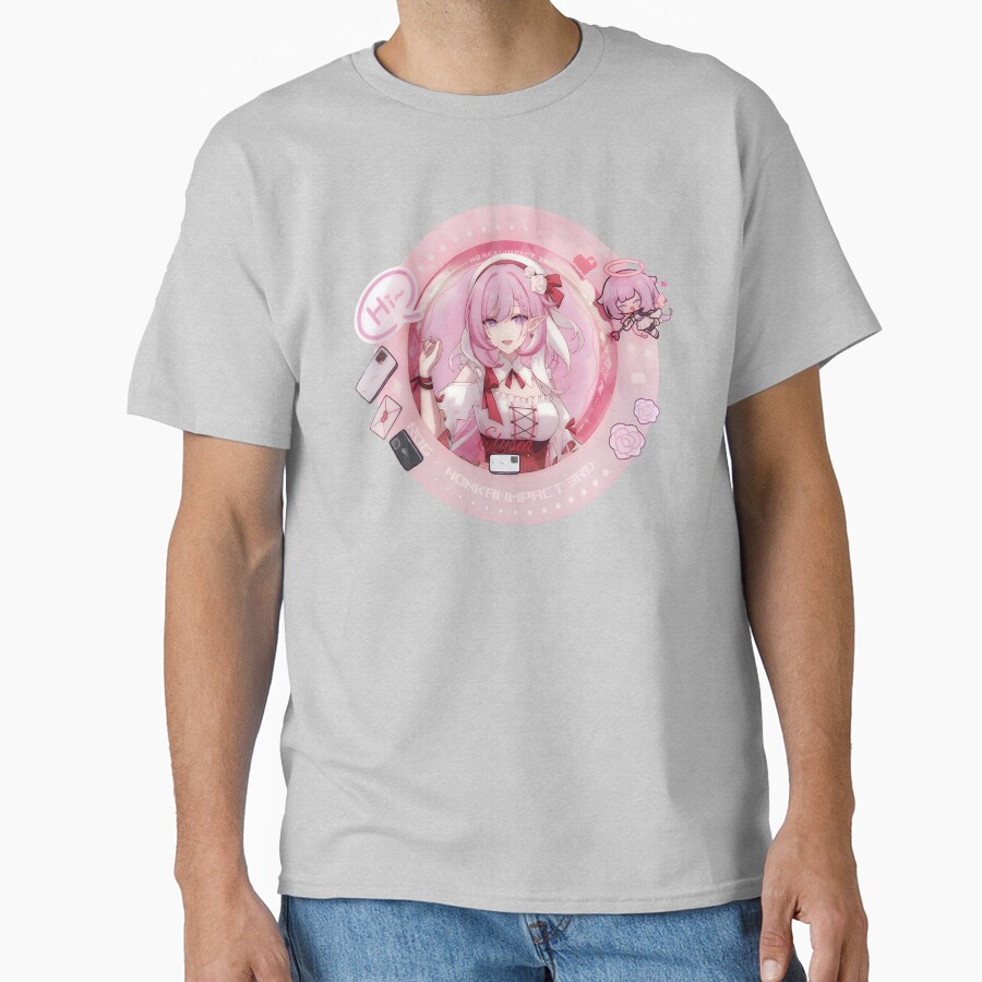 Elysia Honkai Impact 3rd X Asus T-shirt - Image 3
