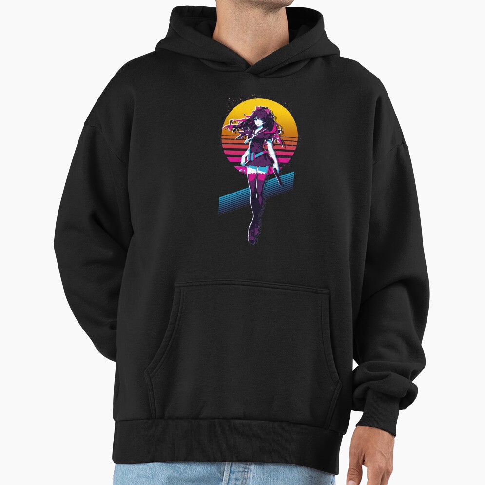 Raiden Mei 80s Retro Honkai Impact 3rd Hoodie - Image 2