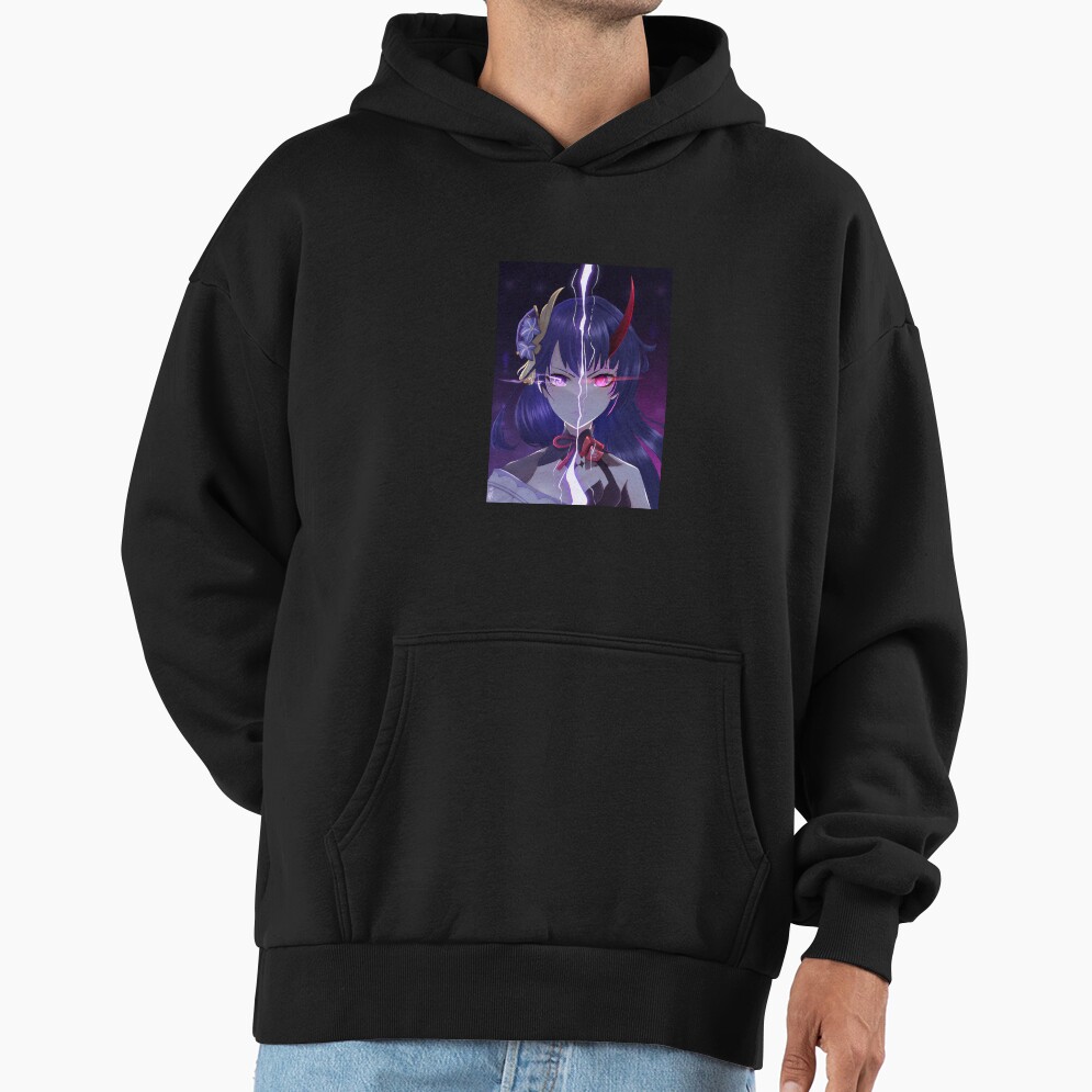 Raiden's Halved Honkai Impact 3rd Hoodie - Image 2