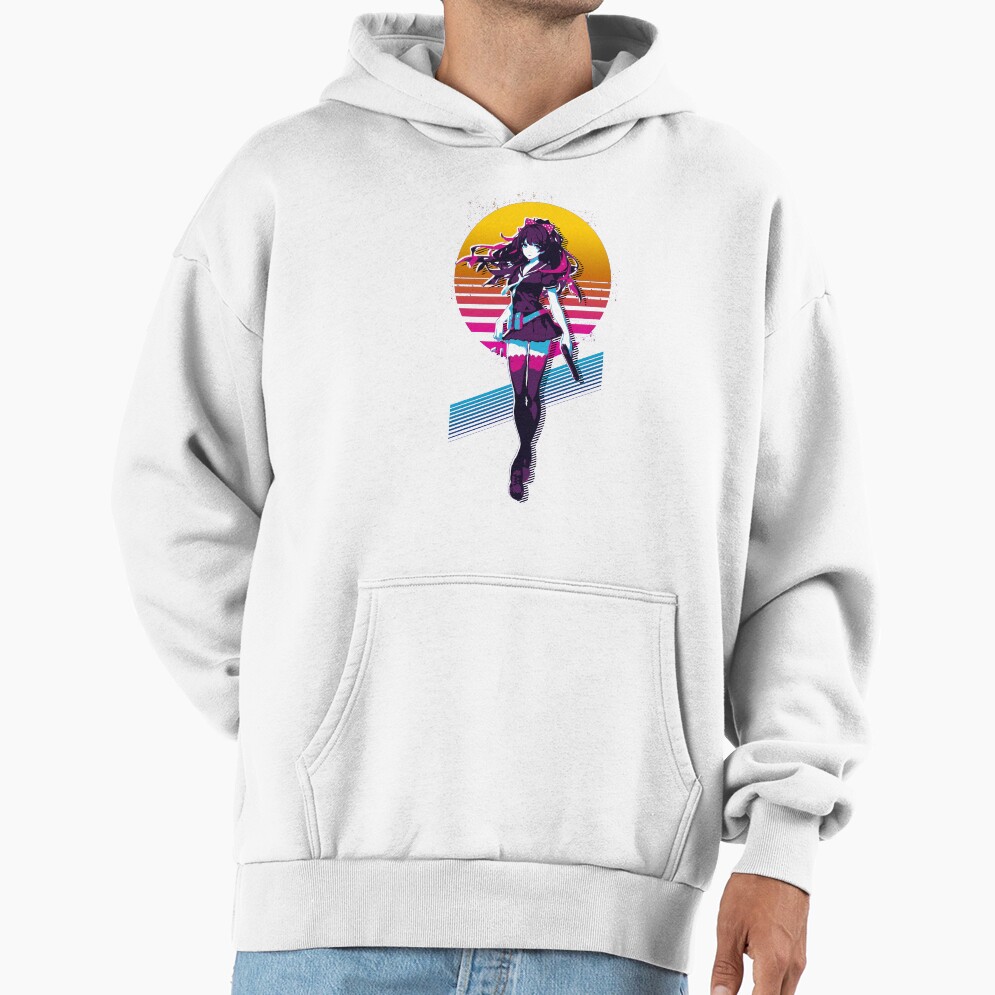 Raiden Mei 80s Retro Honkai Impact 3rd Hoodie