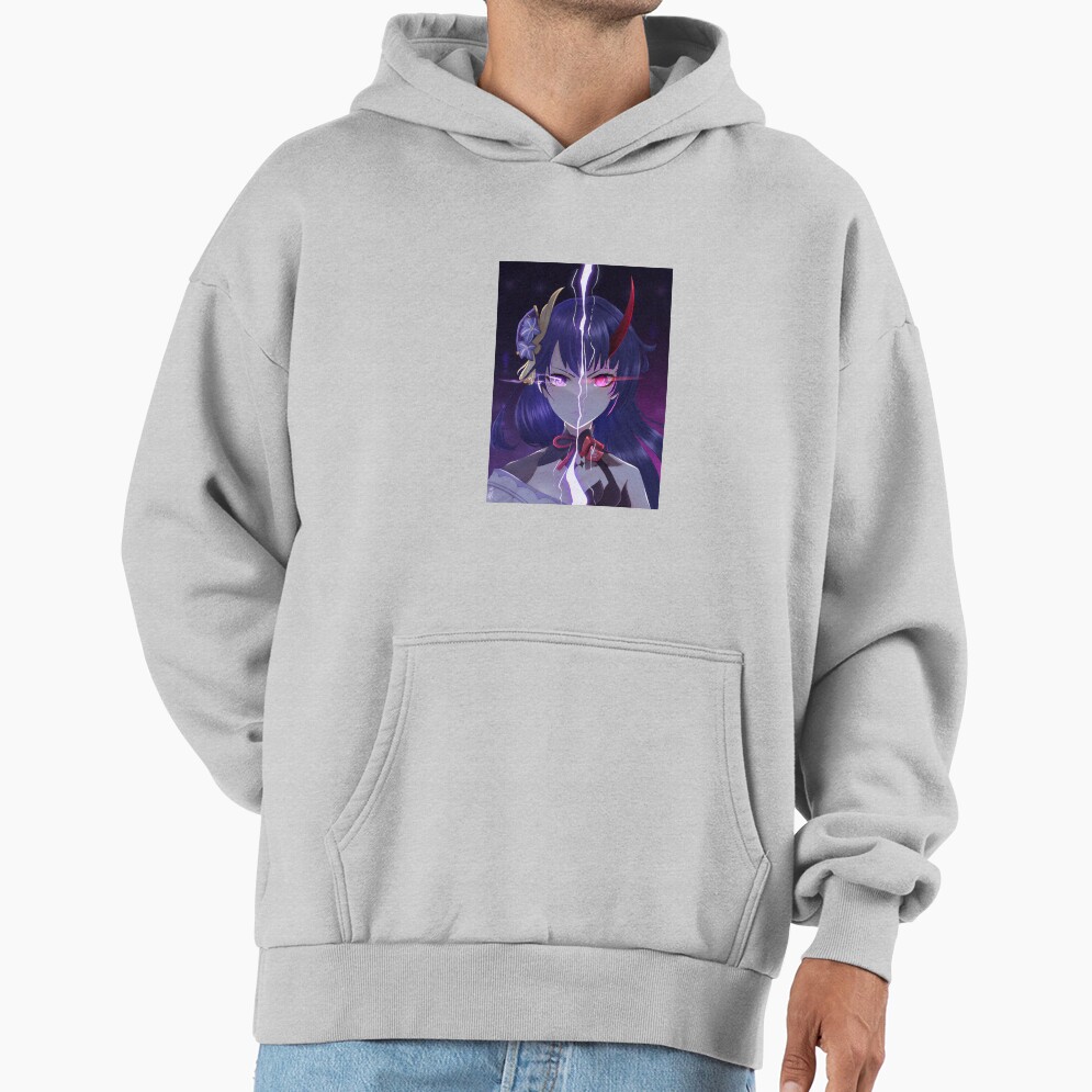Raiden's Halved Honkai Impact 3rd Hoodie - Image 4