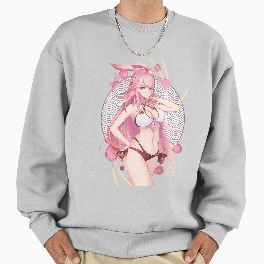 Honkai Impact Sexy Yae Sakura Sweatshirt - Image 5