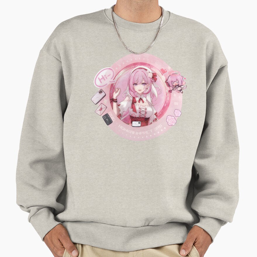 Elysia Honkai Impact 3rd X Asus Sweatshirt - Image 3