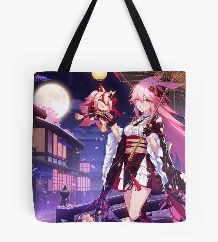 Yae Sakura Scene Honkai Impact 3rd Tote Bag
