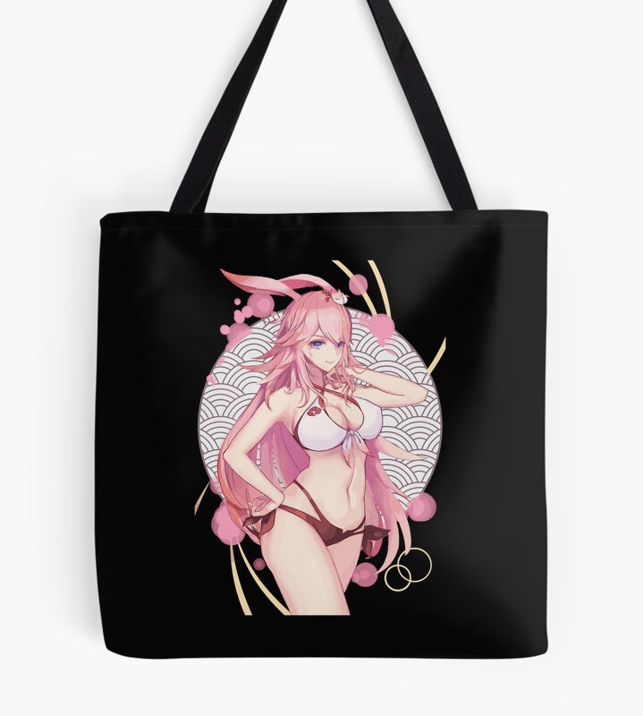 Honkai Impact Summer Dream Yae Sakura Tote Bag