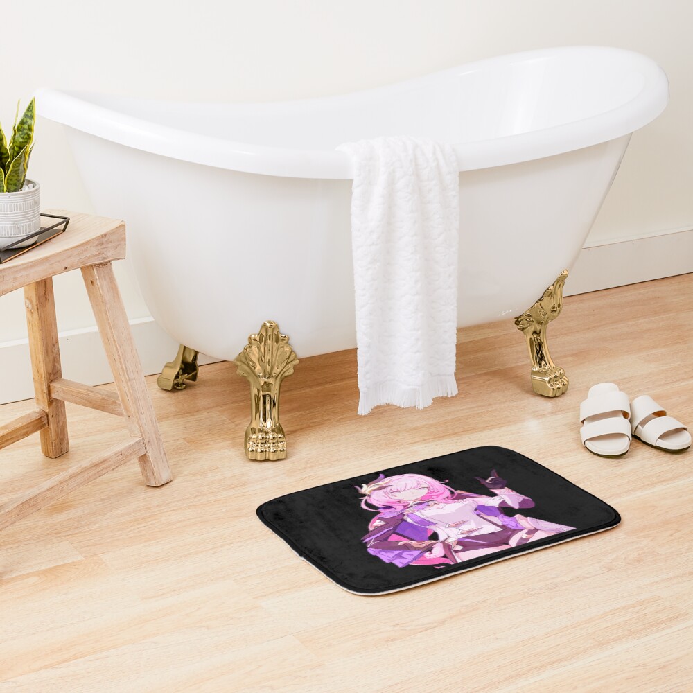 Honkai Impact Beauty Miss Pink Elf Bath Mat - Image 2