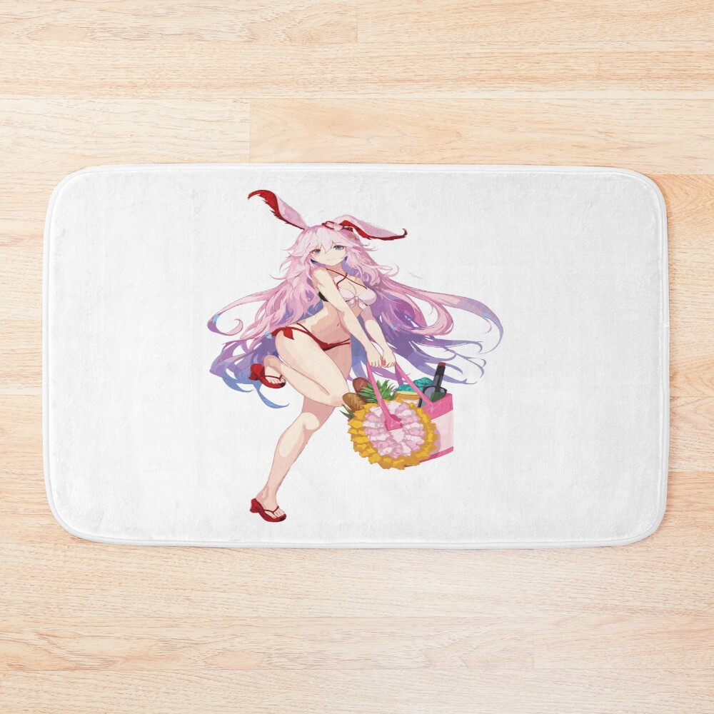 Honkai Impact Sexy Yae Sakura Bath Mat