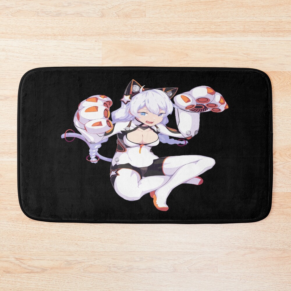 Cute Honkai Impact Kiana Kaslana Bath Mat