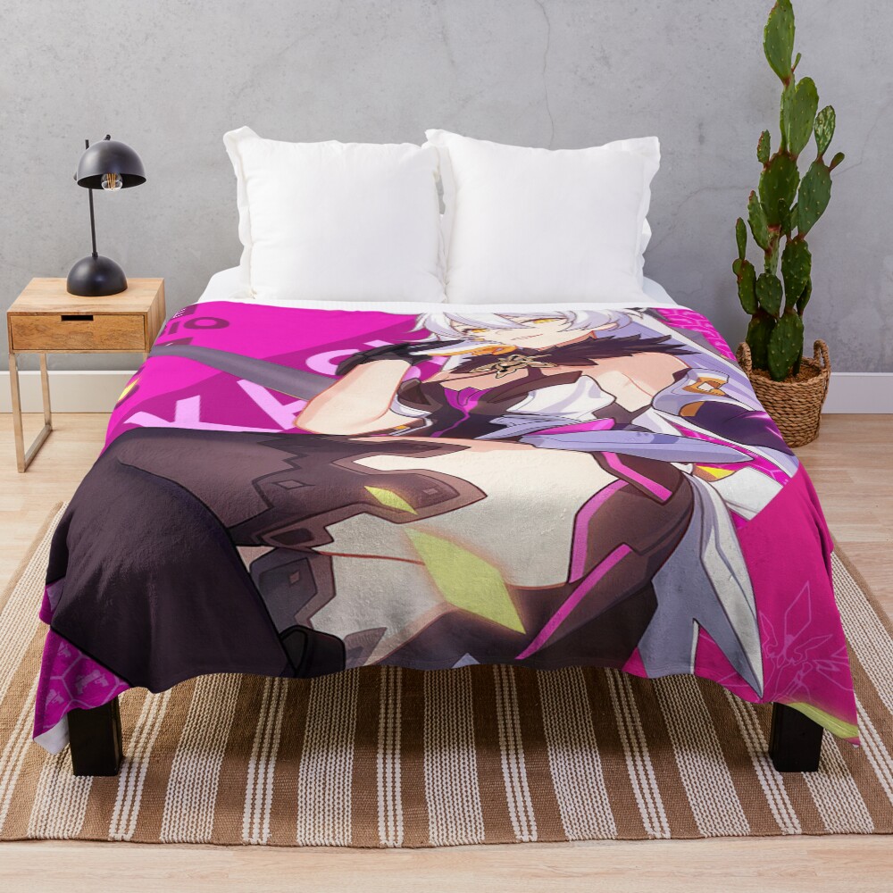 Kiana Kaslana Herrscher Of The Void Honkai Impact 3rd Throw Blanket