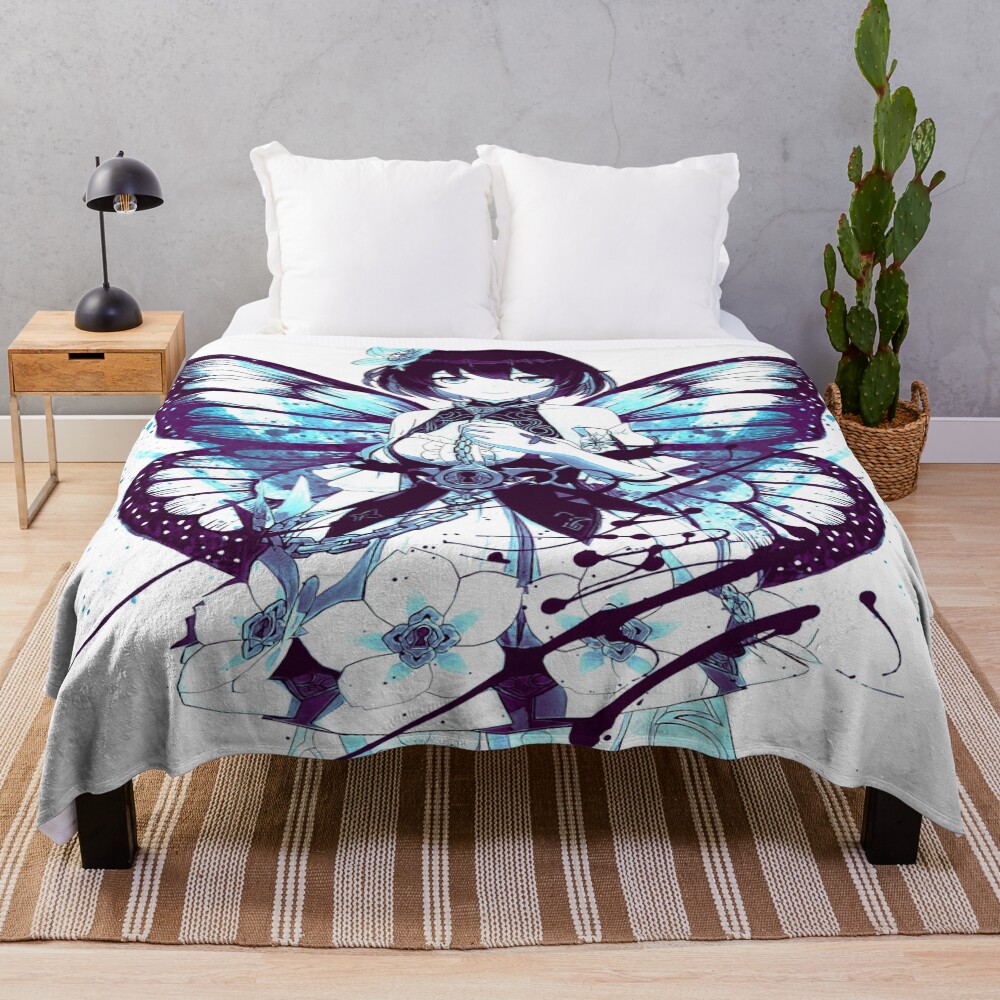 Stygian Ink Honkai Impact 3rd Throw Blanket