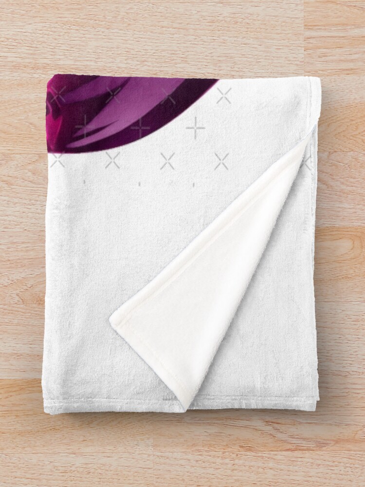 Dark Neon Lightning Raiden Mei Honkai Impact 3rd Throw Blanket - Image 2