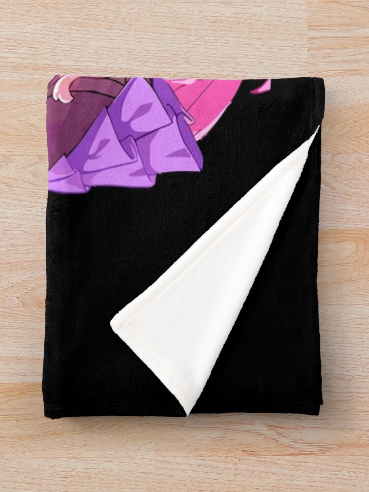 Honkai Impact Beauty Miss Pink Elf Throw Blanket - Image 2