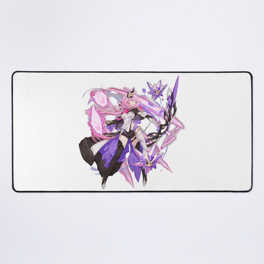 Honkai Impact Elysia Miss Pink Elf Mouse Pad