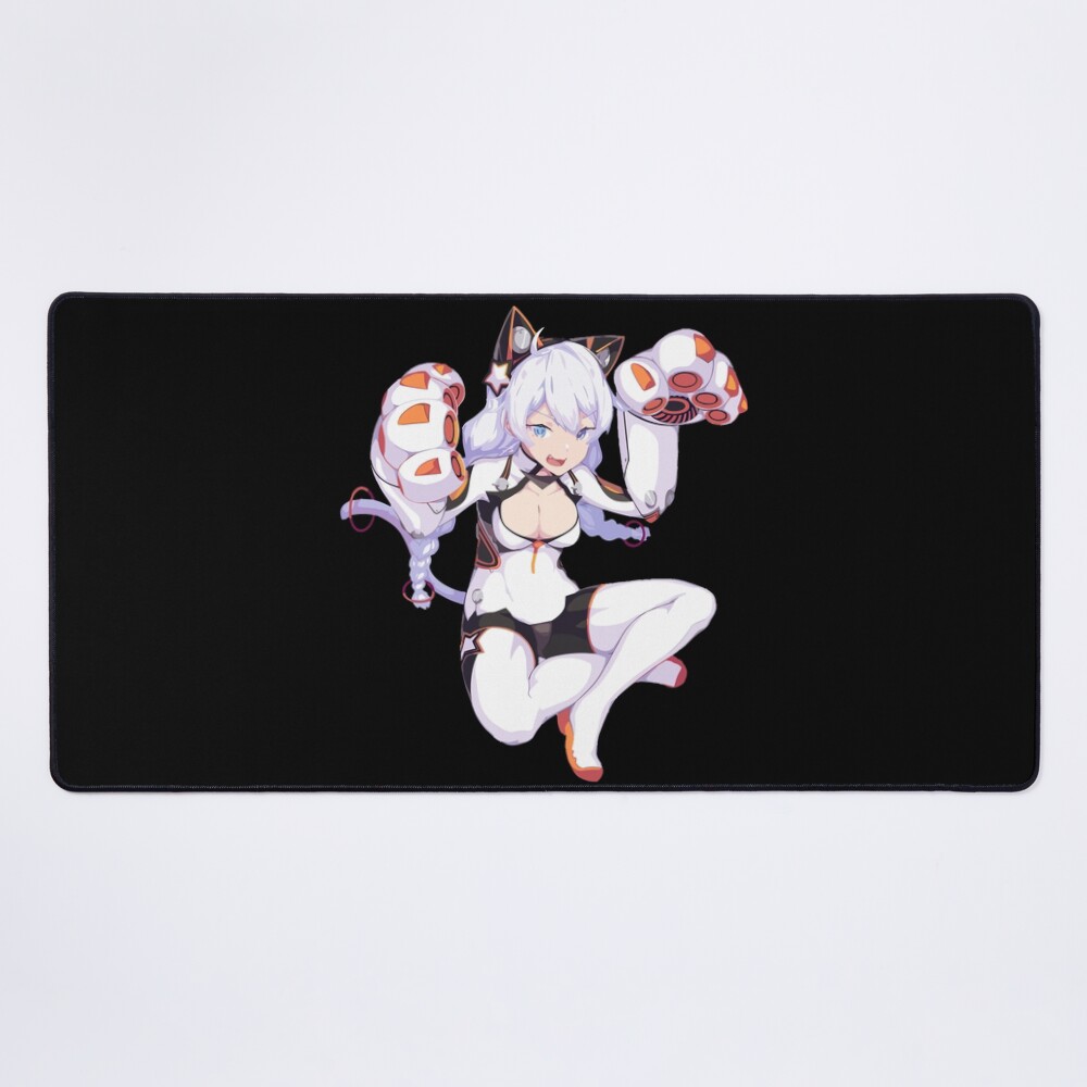 Honkai Impact Kiana Kaslana White Boad Mouse Pad