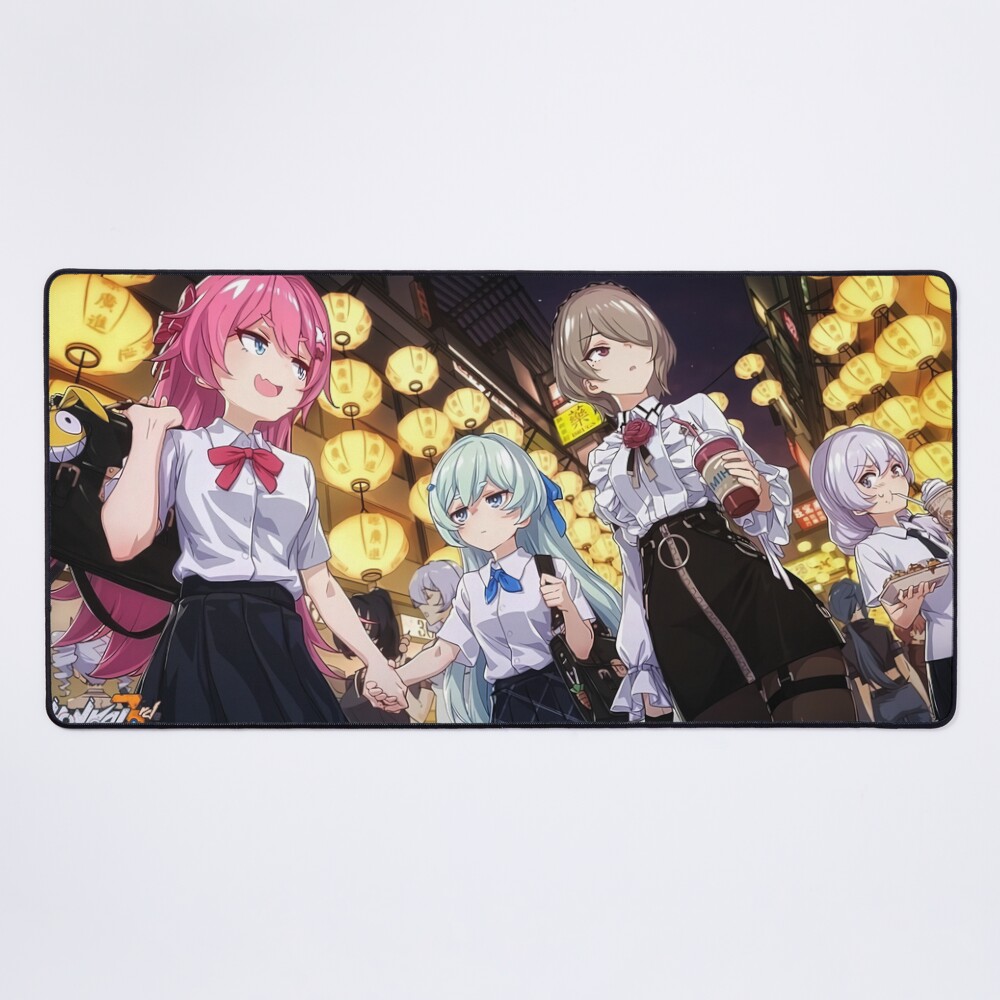 Waifu Honkai Impact 3rd Mouse Pad