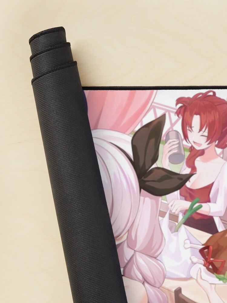 Cooking Waifu Honkai Impact 3rd Mouse Pad - Image 2