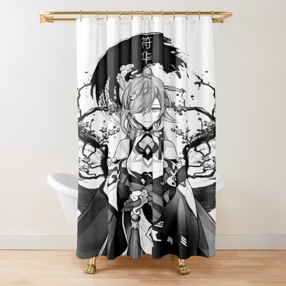 Quiet Ink Honkai Impact 3rd Shower Curtain