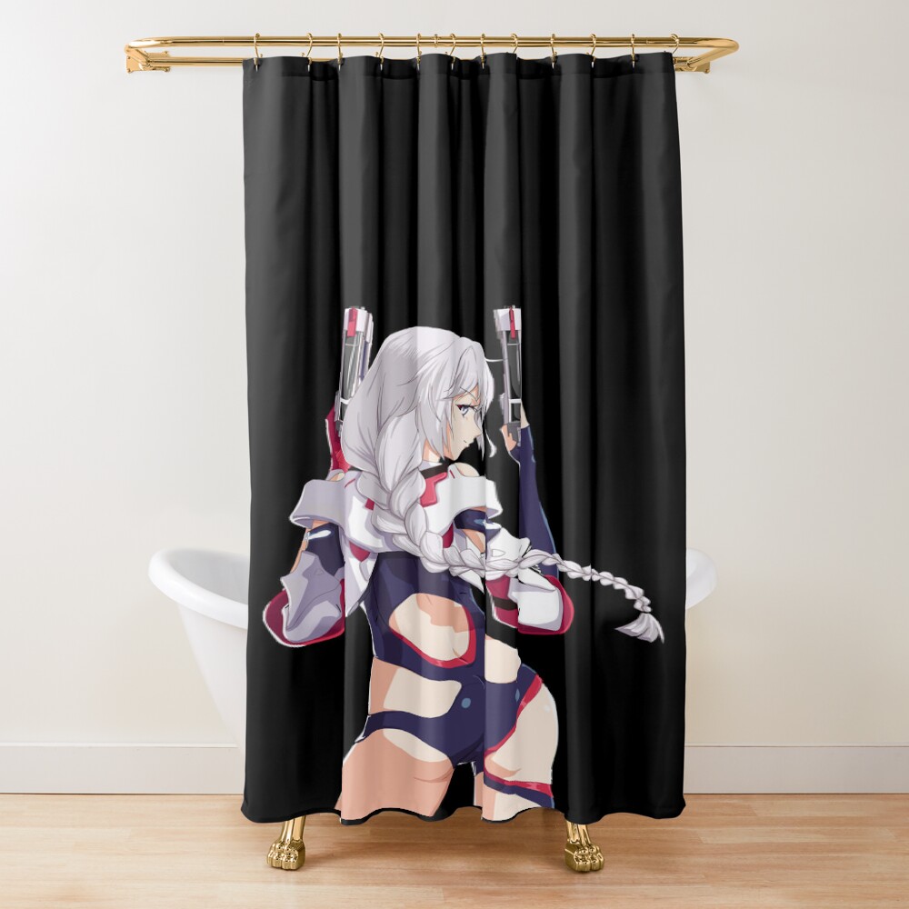 Honkai Impact Sexy Kiana Kaslana Shower Curtain