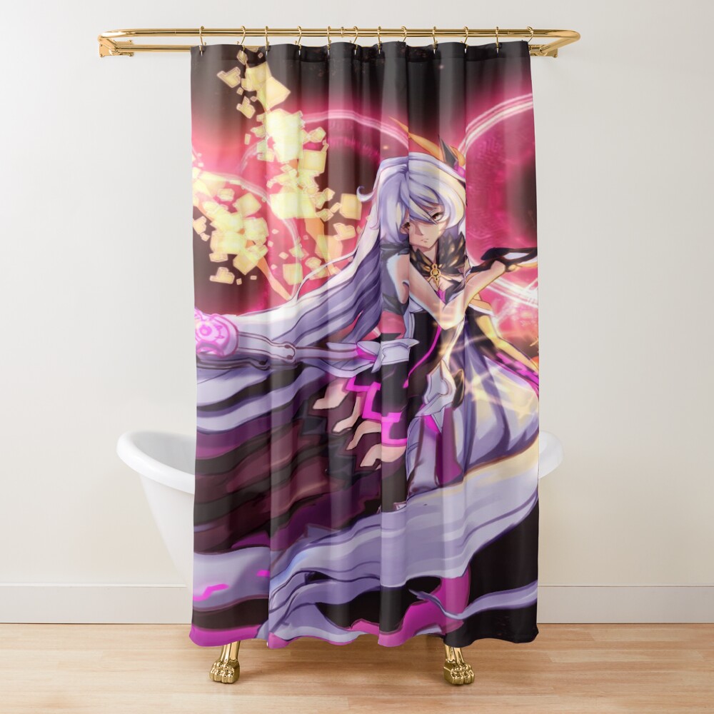 Liliya Strong Honkai Impact 3rd Shower Curtain