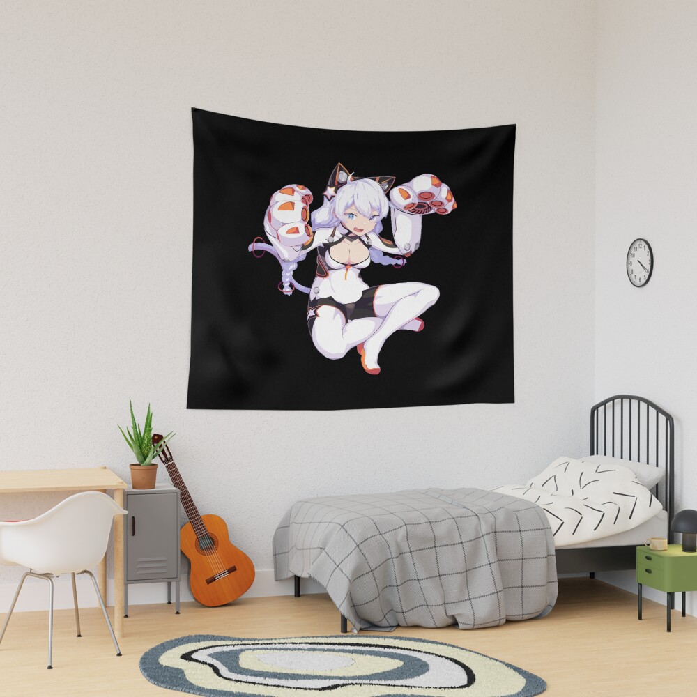 Cute Honkai Impact Kiana Kaslana Tapestry
