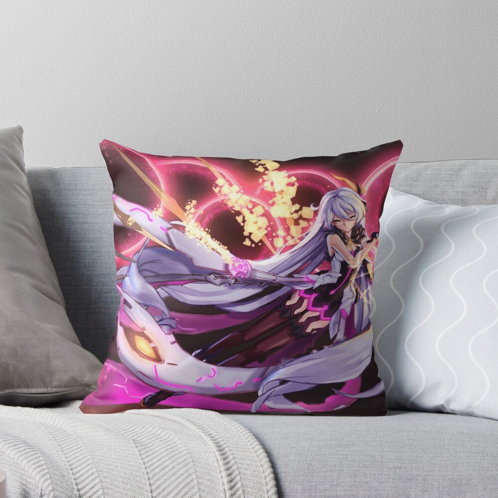 Liliya Strong Honkai Impact 3rd Throw Pillow